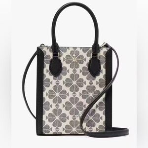 NWT Kate Spade Signature Spade Flower Mini Tote still in original packaging